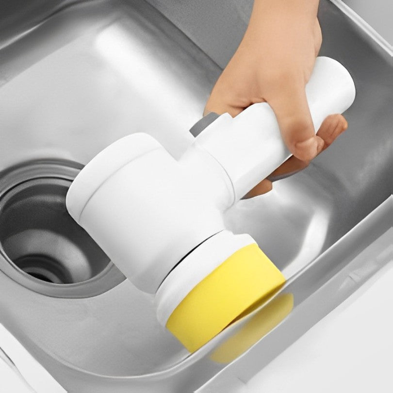 TurboClean – Nagy Teljesítményű 3 az 1-ben Elektromos Kefe